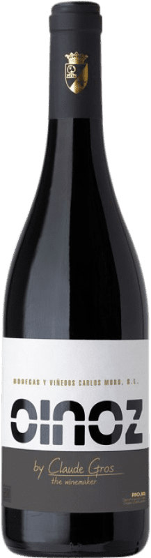 13,95 € | Red wine Carlos Moro Oinoz by Claude Gros D.O.Ca. Rioja The Rioja Spain Tempranillo 75 cl