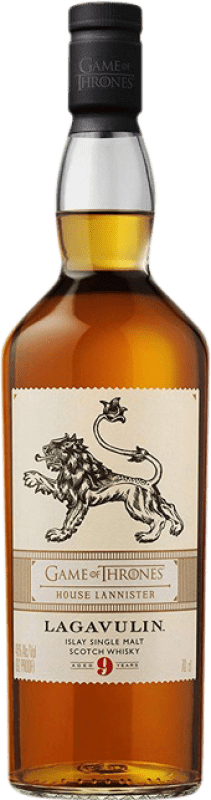 Free Shipping | Whisky Single Malt Lagavulin Edición Limitada Juego de Tronos Casa Lannister 9 Years 70 cl