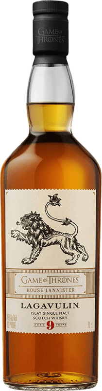 99,95 € | Виски из одного солода Lagavulin Edición Limitada Juego de Tronos Casa Lannister Объединенное Королевство 9 Лет 70 cl