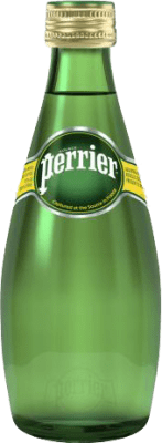 Wasser 24 Einheiten Box Nestle Waters Perrier Cristal Drittel-Liter-Flasche 33 cl