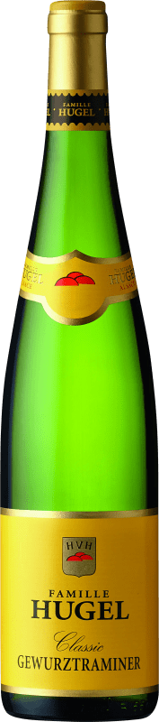 17,95 € | Vinho Branco Hugel & Fils Clássico A.O.C. Alsace Alsácia França Gewürztraminer 75 cl