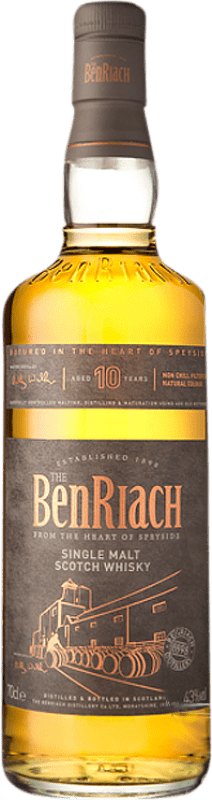 61,95 € Envío gratis | Whisky Single Malt The Benriach Speyside Malta 10 Años