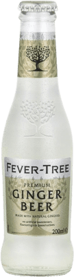 54,95 € | Коробка из 24 единиц Напитки и миксеры Fever-Tree Ginger Beer Маленькая бутылка 20 cl
