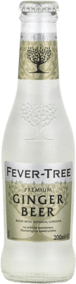 Envío gratis | Caja de 24 unidades Refrescos y Mixers Fever-Tree Ginger Beer Reino Unido Botellín 20 cl