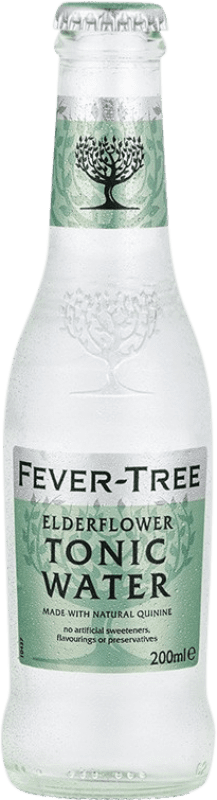 Envío gratis | Caja de 24 unidades Refrescos Fever-Tree Elderflower Reino Unido Botellín 20 cl Envío gratis | Caja de 24 unidades Refrescos Fever-Tree Elderflower Reino Unido Botellín 20 cl