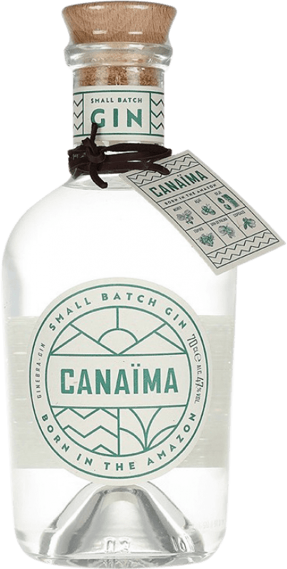 Kostenloser Versand | Gin Destilerías Unidas Canaima Gin Venezuela 70 cl