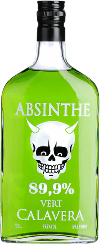 Бесплатная доставка | Абсент La Calavera Verde 70 cl