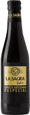 42,95 € | Caixa de 24 unidades Cerveja La Sagra Bohío Espanha Garrafa Terço 33 cl
