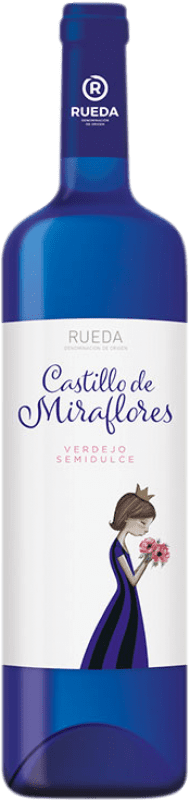9,95 € Kostenloser Versand | Weißwein Valdespino Castillo de Miraflores Semiseco — Halbtrocken D.O. Rueda