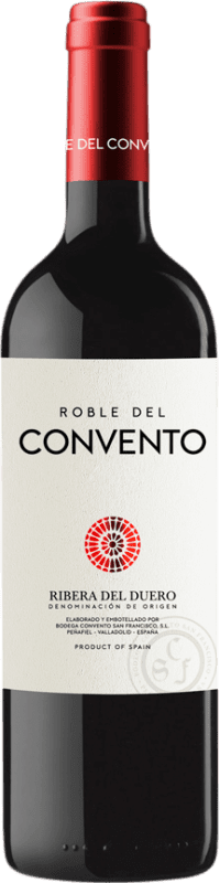 Envio grátis | Vinho tinto Convento San Francisco Carvalho D.O. Ribera del Duero Castela e Leão Espanha Tempranillo 75 cl