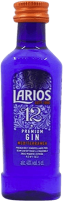 1,95 € | Genever Gin Larios 12 Botánicos Premium, Mediterranean Spain Miniature Bottle 5 cl Flor de Azahar — Orange Blossom