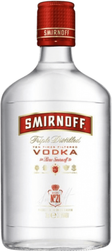 9,95 € | Vodka Smirnoff France Hip Flask Bottle 35 cl