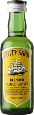 Envío gratis | Whisky Blended Cutty Sark Botellín Miniatura 5 cl