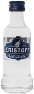 Kostenloser Versand | Wodka Eristoff Miniaturflasche 4 cl