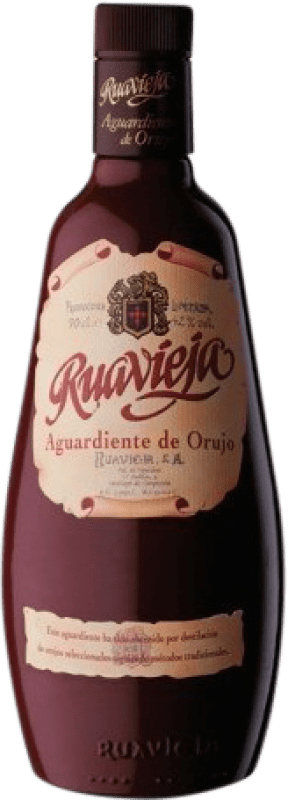 Envío gratis | Orujo Aguardiente Rua Vieja Ruavieja Botellín Miniatura 5 cl