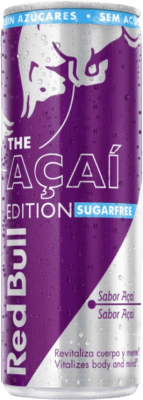 Напитки и миксеры Коробка из 12 единиц Red Bull Energy Drink Sugarfree Açaí Edition Банка 25 cl