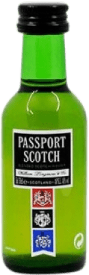 Blended Whisky Passport Scoth Bouteille Miniature 5 cl