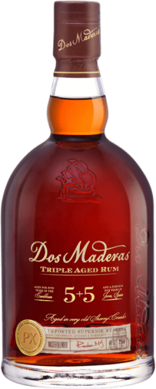 Envoi gratuit | Rhum Williams & Humbert Dos Maderas PX 5+5 Bouteille Medium 50 cl