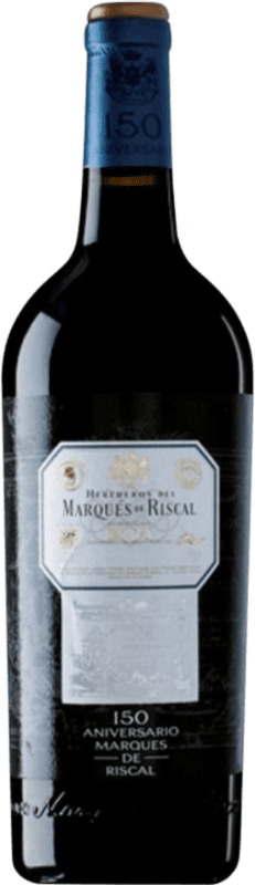 196,95 € | Rotwein Marqués de Riscal 150 Aniversario Große Reserve D.O.Ca. Rioja La Rioja Spanien Tempranillo, Graciano Magnum-Flasche 1,5 L