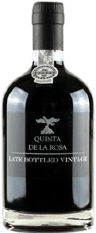 Kostenloser Versand | Verstärkter Wein Quinta de la Rosa I.G. Porto Porto Portugal Medium Flasche 50 cl