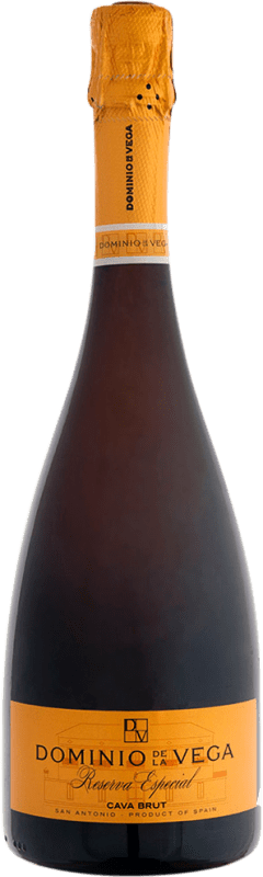 19,95 € | Vin Mousseux Blanc Dominio de la Vega Spécial Réserve D.O. Cava Espagne Macabeo — Macabeu, Chardonnay 75 cl