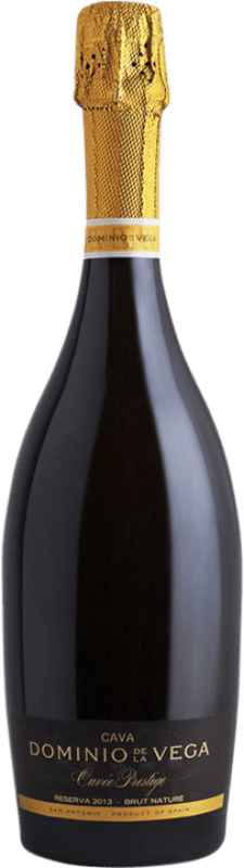 25,95 € | Espumoso Blanco Dominio de la Vega Pinarejo Nature Cuvée, Prestige Reserva D.O. Cava España Chardonnay 75 cl