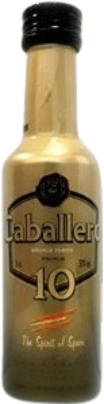 2,95 € Бесплатная доставка | Ликёры Caballero Ponche 10 Мини-бутылка 5 cl