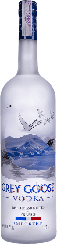 151,95 € Envio grátis | Vodka Grey Goose Garrafa Especial 1,75 L