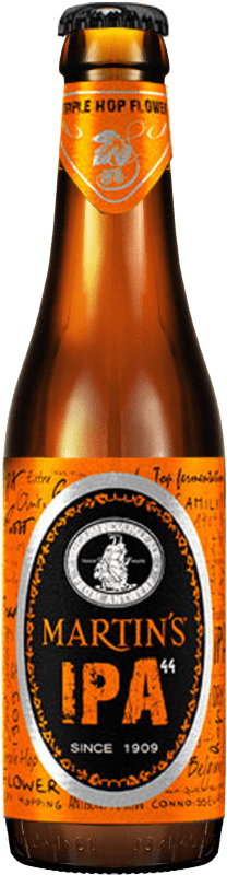 Free Shipping | Beer Martin's IPA — India Pale Ale United Kingdom Third-Liter Bottle 33 cl