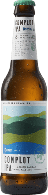 68,95 € | 24 Einheiten Box Bier Estrella Damm Complot IPA Drittel-Liter-Flasche 33 cl