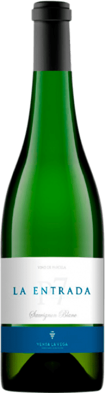 Free Shipping | White wine Venta la Vega La Entrada Sauvignon Blanc D.O. Almansa Castilla la Mancha Spain Sauvignon White 75 cl