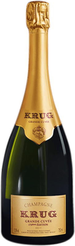 242,95 € Spedizione Gratuita | Spumante Bianco Krug Grande Cuvée 164éme Edition Brut Gran Riserva A.O.C. Champagne