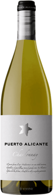 Spedizione Gratuita | Vino Bianco Vicente Gandía Puerto Alicante D.O. Alicante Comunità Valenciana Spagna Chardonnay 75 cl