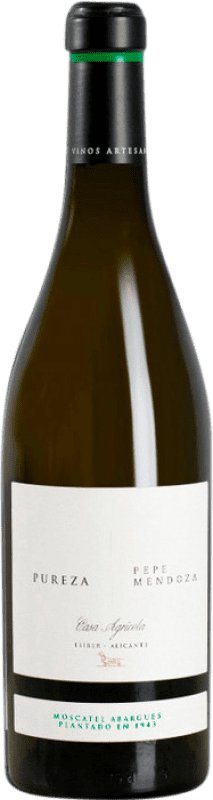 Spedizione Gratuita | Vino bianco Pepe Mendoza Casa Agrícola Pureza Blanco D.O. Alicante Comunità Valenciana Spagna Moscato 75 cl