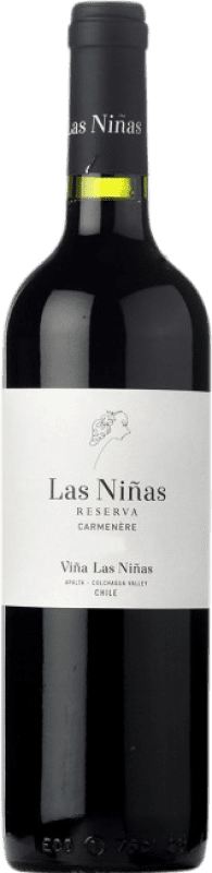 Free Shipping | Red wine Viña Las Niñas Reserve Chile Carmenère 75 cl