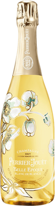 1 407,95 € Бесплатная доставка | Белое игристое Perrier-Jouët Belle Epoque Blanc de Blancs A.O.C. Champagne бутылка Магнум 1,5 L