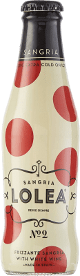 7,95 € | Boîte de 4 unités Sangria Lolea Nº 2 White Frizzante Espagne Petite Bouteille 20 cl