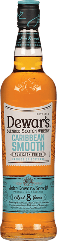 15,95 € | Whisky Blended Dewar's Caribean Smooth 8 Years 70 cl