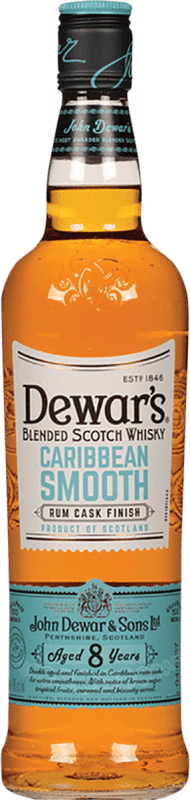 Envoi gratuit | Whisky Blend Dewar's Caribean Royaume-Uni 8 Ans 70 cl Smooth — Moelleux