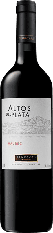 Envío gratis | Vino tinto Terrazas de los Andes Altos del Plata I.G. Mendoza Mendoza Argentina Malbec 75 cl