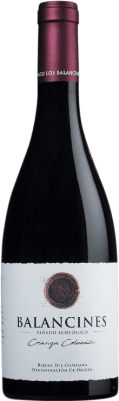 11,95 € | Rotwein Pago Los Balancines Viñedo Ecológico Colección Tinto Alterung D.O. Ribera del Guadiana Spanien Tempranillo, Syrah Ökologisch 75 cl