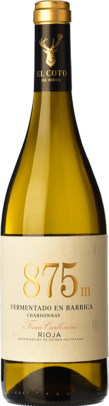 9,95 € | 白酒 Coto de Rioja 875 Fermentado en Barrica D.O.Ca. Rioja 拉里奥哈 西班牙 Chardonnay 75 cl