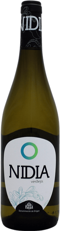 11,95 € | Белое вино Nidia D.O. Rueda Кастилия-Леон Verdejo 75 cl