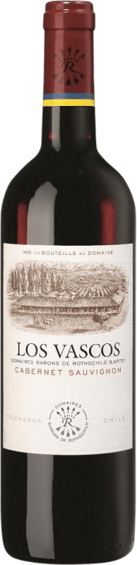 18,95 € Envío gratis | Vino tinto Barons de Rothschild Los Vascos I.G. Valle de Colchagua