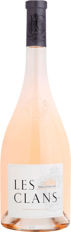 Envio grátis | Espumante rosé Les Clans Rose A.O.C. Côtes de Provence Provença França Grenache Tintorera 75 cl