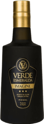 Envio grátis | Azeite de Oliva Verde Esmeralda Imagine AOVE Virgem Extra Espanha Picual Garrafa Medium 50 cl