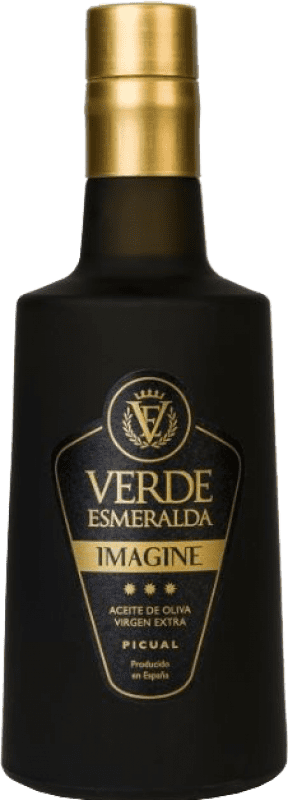 27,95 € | Olive Oil Verde Esmeralda Imagine EVOO Extra Virgin Spain Picual Medium Bottle 50 cl