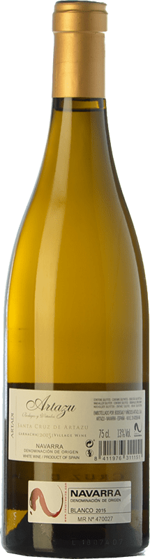 21,95 € Free Shipping | White wine Artadi Artazu Santa Cruz D.O. Navarra Navarre Spain Grenache White Bottle 75 cl