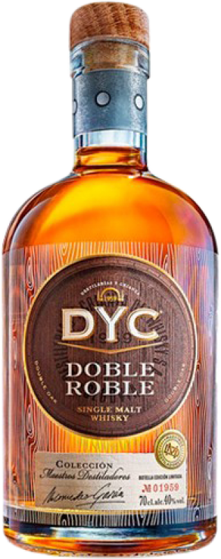 42,95 € | Whiskey Single Malt DYC Doble Roble Spanien 70 cl