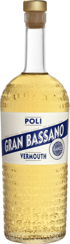 37,95 € Бесплатная доставка | Вермут Poli Gran Bassano Bianco